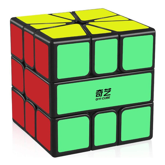 Cubo Rubik Magic Cube Sq1 Square 1 Qifa Fondo Negro Qiyi Estructura Qy168