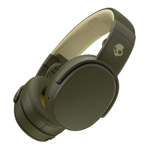 Auriculares gamer inalámbricos Skullcandy Crusher Wireless S6CRW elevated olive