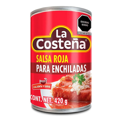 Salsa La Costeña Para Enchiladas Rojas 420g