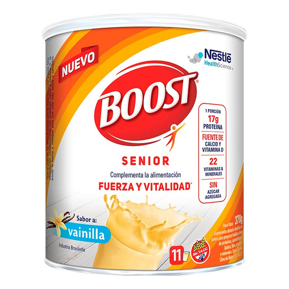 Boost Suplemento Nutricional Vainilla Lata X370 Gr