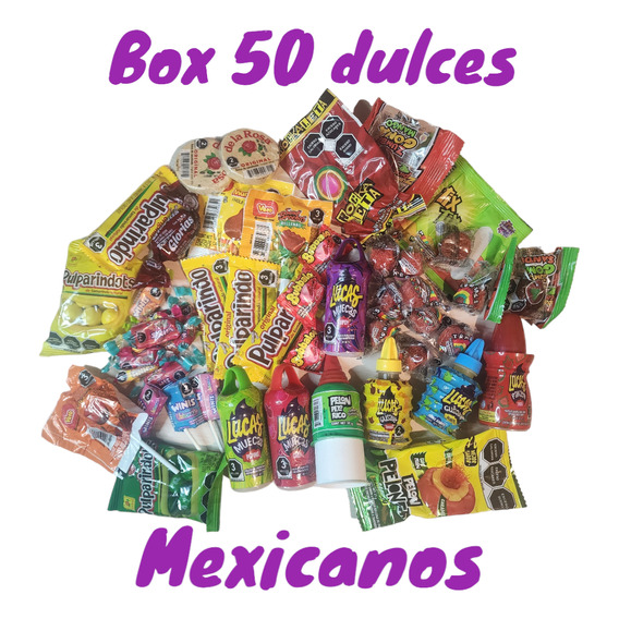 Box Dulces Mexicanos 50un Premium 