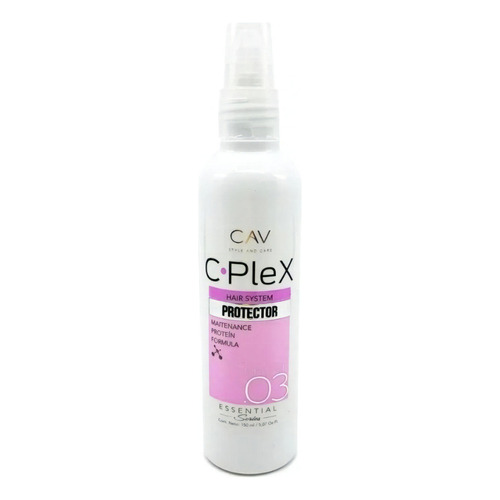 C-plex Cav Complejo Protector Cabello Paso 3 Mantenimiento.