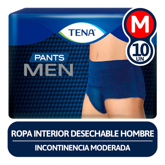 Pañal Adulto Calzon Inconti Tena Pants Hombre Talla Ch/m 10u Talle Pequeño