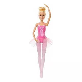 Boneca Barbie Profissões Bailarina Articulada Rosa Mattel