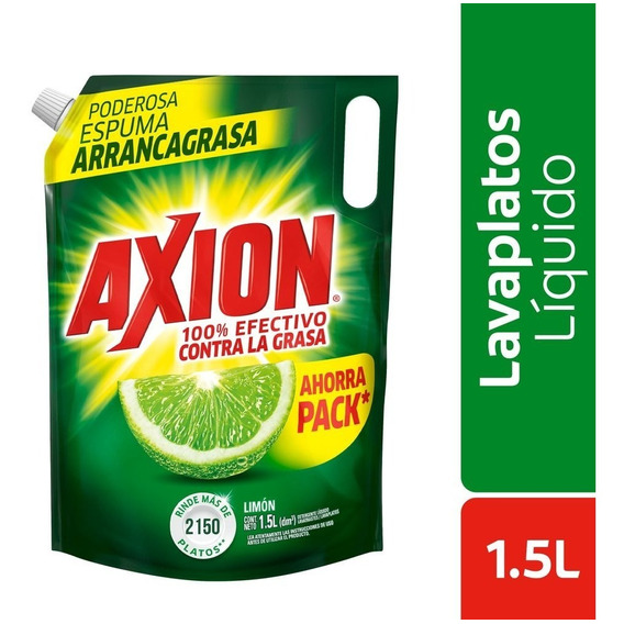 Lavaloza Axion Liquido 1,5 L - Unidad a $17449