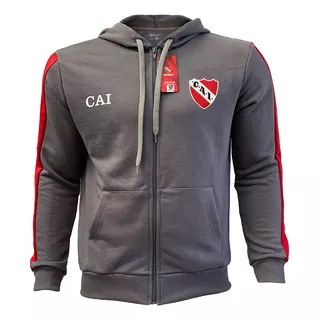 Campera Rustica Tiras Independiente Con Licencia Oficial 