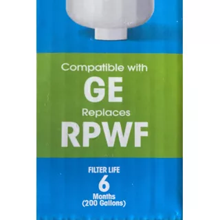 Filtro De Agua Para Heladera Refrigerador Modelo Rpwf Gvf033