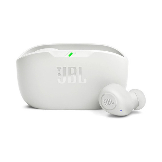 Auriculares In-ear Inalámbricos Jbl Wave Buds Tws Blanco