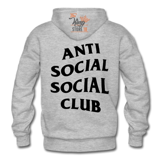 Poleron Estampado Anti Social Social Club, The King Store 10