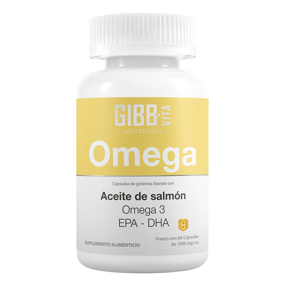 Omega - Aceite De Salmón | Omega 3 | Epa - Dha. Cápsulas