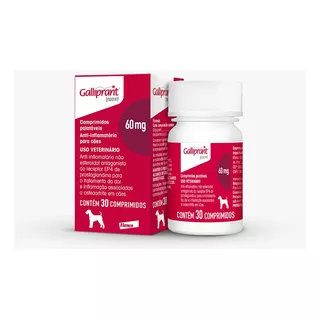 Galliprant 60mg Anti-inflamatório Elanco Cães 30 Comprimidos