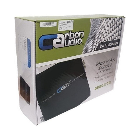 Amplificador Carbon Audio 1 Canal 6000w Pro Max Competencia