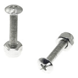 Zrm&e 6sets Foosball Screws And Nuts Metal Foosball Player P