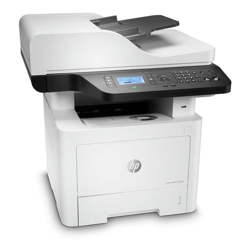 Impresora  multifunción HP LaserJet 432fdn blanca 110V