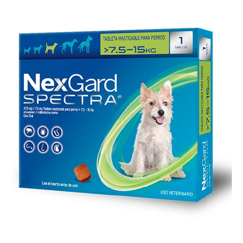 Nexgard Spectra 7.5 A 15 Kg