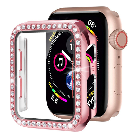 Marco Protector Strass Para Apple Watch 41mm