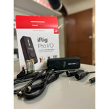 Irig Pro I/o Interfaz De Audio Y Micrófono Para Telefonos