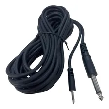 Cable Plug 6,3 Mono A 6,3 Mono Macho Macho 20 Mts Genérico Cable Plug 6,3 Mono A 6,3 Mono Macho Macho 20 Mts Genérico