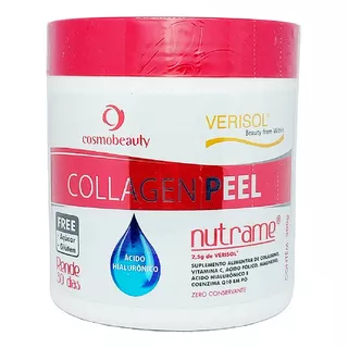 Nutrame Collagen Peel Suplemento Colágeno Cosmobeauty 300g