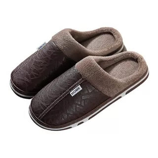 Pantuflas Peluche Mantener Caliente Suaves Y Cómodo Hombre