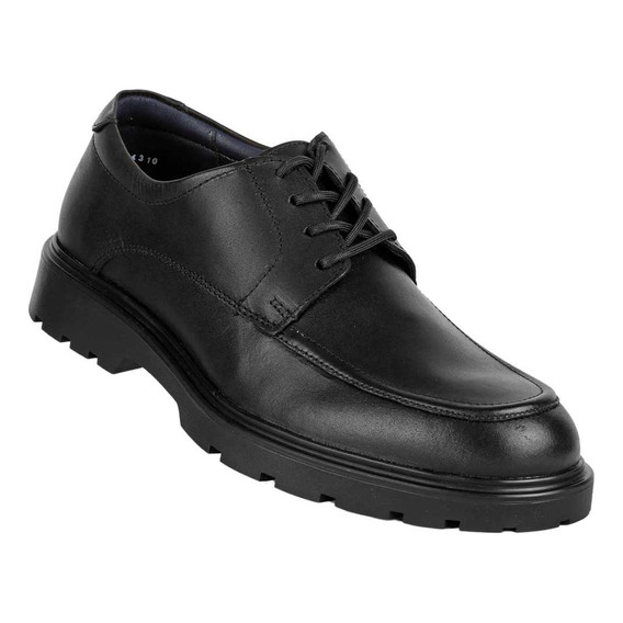 Zapato Hombre Oxford Casual Negro Piel Merano Shoes 04004001