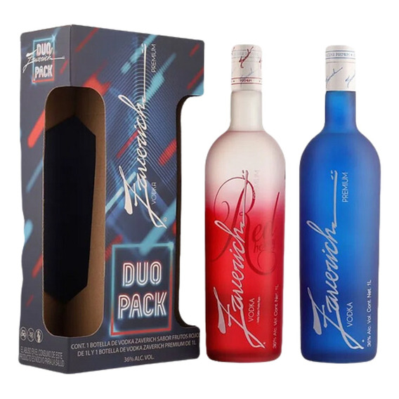 Vodka Zaverich Duo Pack 1l