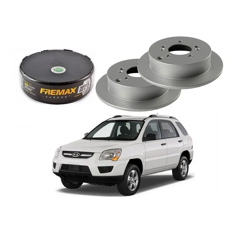 Disco Freio Traseiro Sportage 2.0 4x4 2004 A 2012