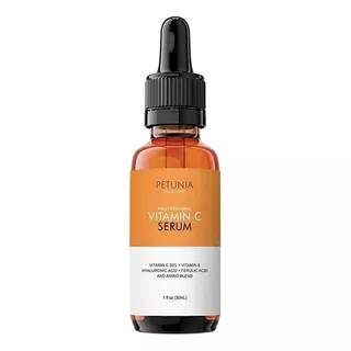 Sérum Vitamin C Serum Petunia Skincare Día/noche Para Piel Seca De 1floz