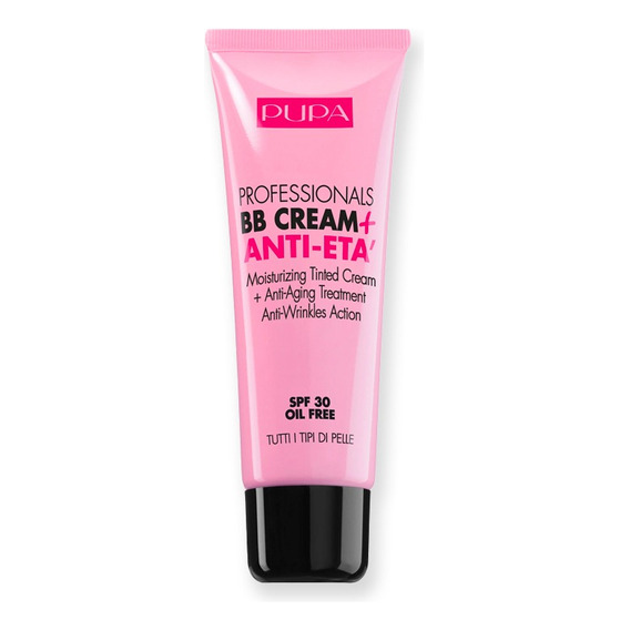 Crema Hidratante Color Pupa Bb Cream + Anti Age Dark Medium