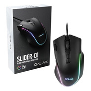 Mouse Gamer Galax Slider Sld-01 7200dpi 8 Botões Rgb