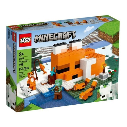 Set de construcción Lego Minecraft 21178 193 piezas  en  caja