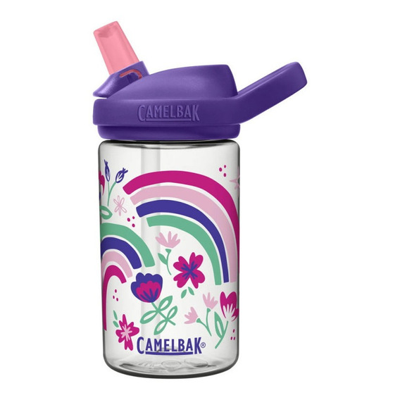 Botella Outdoor Camelbak Eddy+ 14 Oz Tritan Morado Niños 247