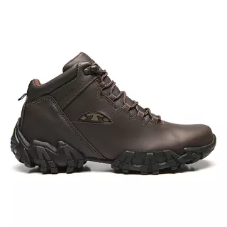 Bota Botina Adventure Bull Terrier Couro Masculina Original