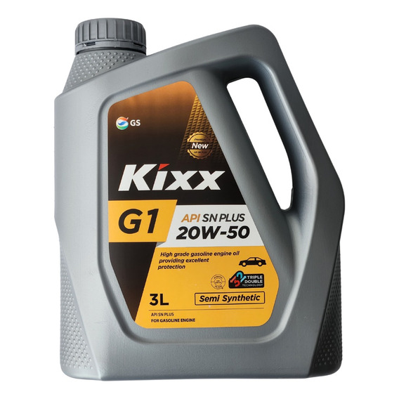 Aceite Para Motor Kixx 20w-50 Semi Sintético (3 Litros)