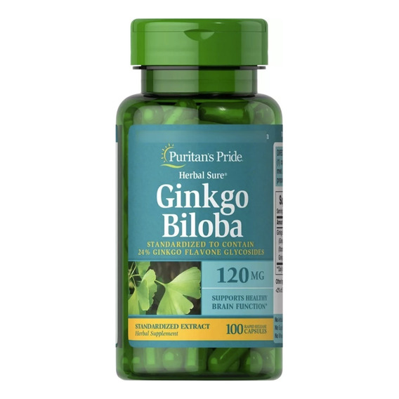 Ginkgo Biloba Americano 120 Mg - Unidad a $710