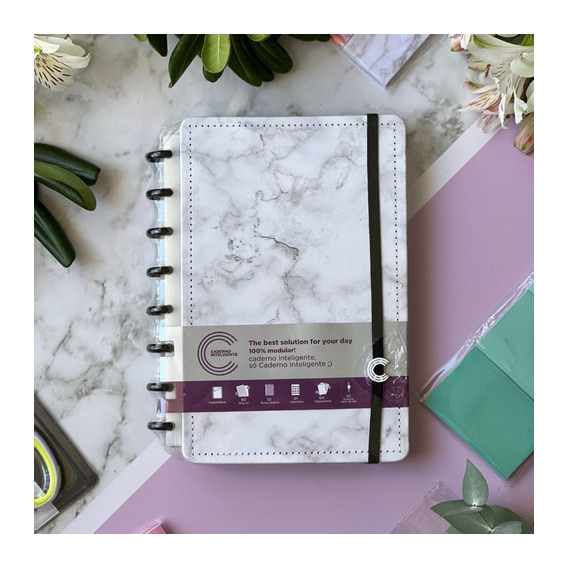 Cuaderno Inteligente ® A5 Marmol Blanco