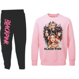 Conjuntos Sudadera + Buzo Cr Blackpink Black Pink M2