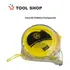 Soporte de acero transparente de 10 m x 25 mm con cerradura - Factura