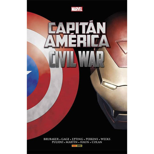 Capitan America. Civil War, De Brubaker, Ed. Editorial Ed. Fleureus / Panini  (espca)   Liberailia Edicio, Tapa Dura En Español