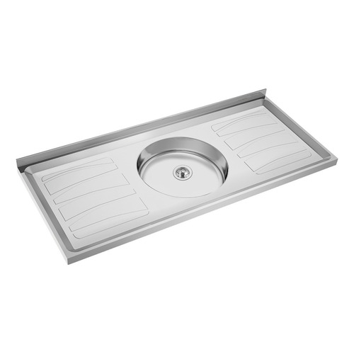 Mesada Cocina De Acero Inoxidable 1,20x0,52