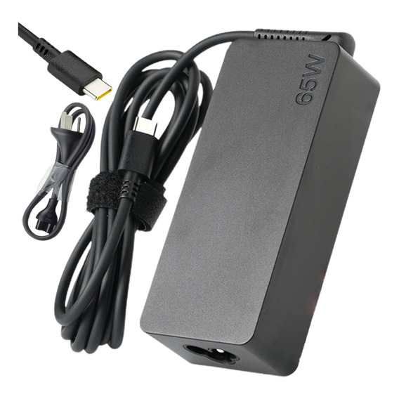 Cargador Laptop Tipo C 65w Adaptador Para Lenovo Hp Dell