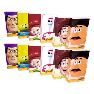 Bolsitas Golosineras Toy Story X 40 Personalizada Cumpleaños