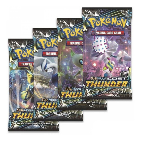 Pokemon Sobre De Cartas Sun & Moon Lost Thunder