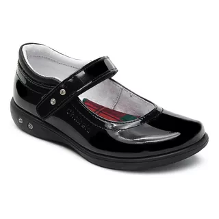 Zapato Escolar Para Niña Chabelo Soporte Arco Antiderrapant 