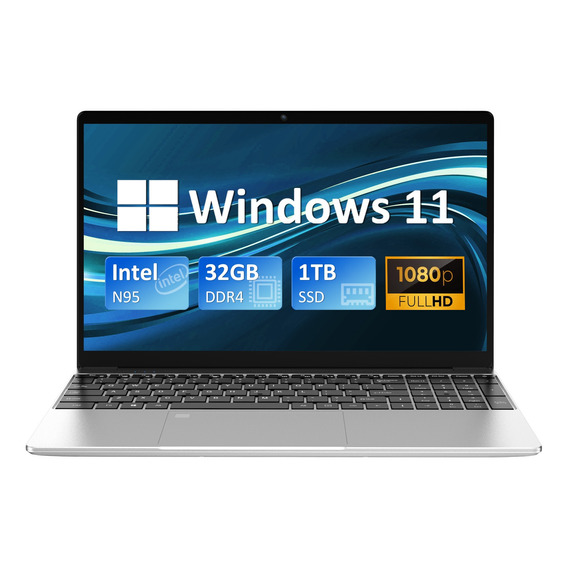 Laptop Auusda Intel Celeron N95 32gb Ram 1tb Ssd Windows 11