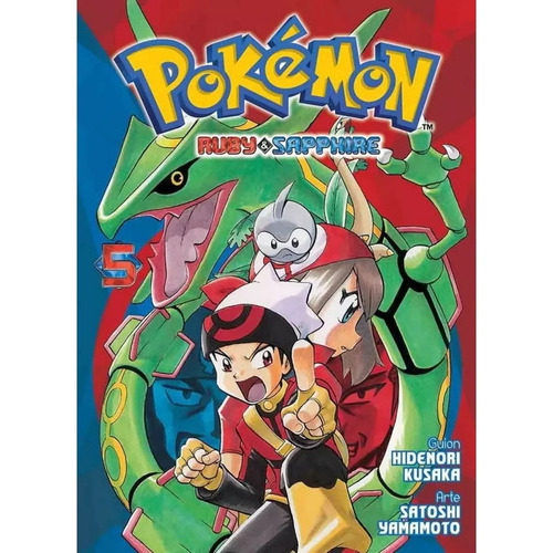 Panini Manga Pokémon Ruby & Sapphire N.5, De Hidenori Kusake., Vol. 5. Editorial Panini, Tapa Blanda En Español, 2020