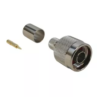 Conector N Macho Crimp. Rg-8 / 213 (50 Ohms) - Bajo Ruido Iu