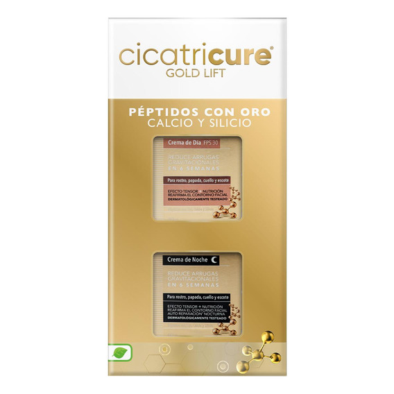 Pack Cicatricure Gold Lift Crema Día Fps 30 + Crema Noche