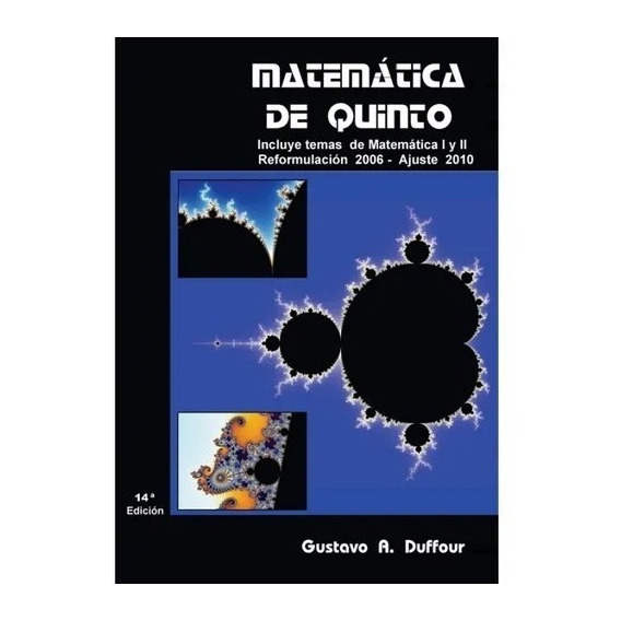 Matematica De Quinto - Gustavo Duffour