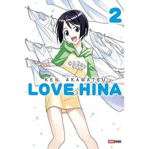 LOVE HINA 02, de KEN AKAMATSU., vol. 2. Editorial Panini, tapa blanda en español, 2019